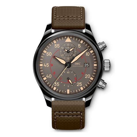 IWC Pilot Watch Chronograph Top Gun Men's Watch AutoMatic 